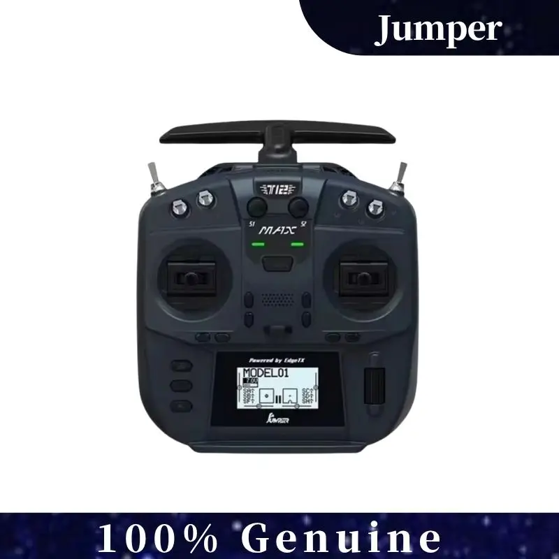 

Jumper T12 MAX Radio Controller VS-M Hall Sensor Gimbals RDC50 2.4GHz Transmitter Remote Control for RC FPV Long Rang Drone