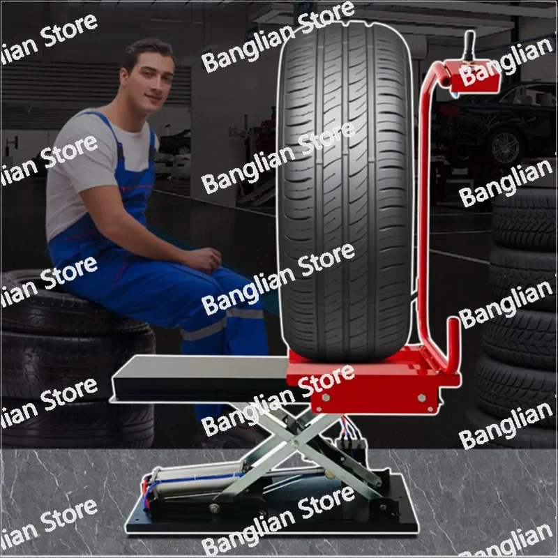 Balance Machine Load 100kg Automatic Tire Loader Tire Lift Inflatable Tire