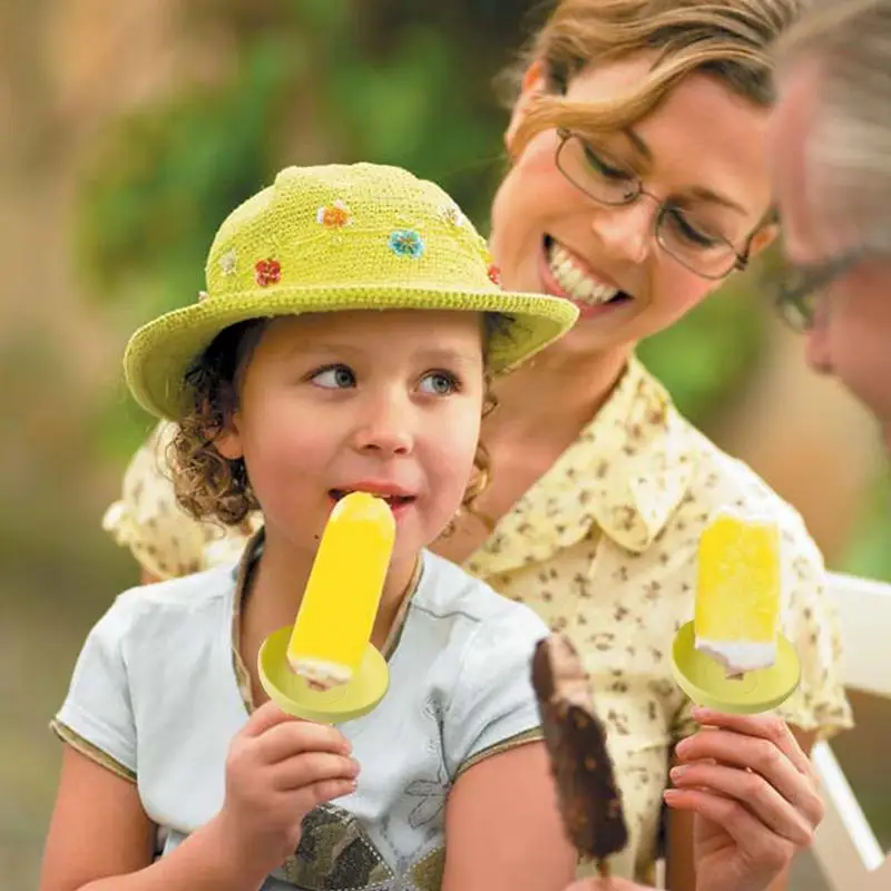 

No Drip Popsicle Holder Silicone Popsicle Holder For Drips Toddler Friendly Ice Pop Holder Sleeves Cold Treats Holder For Kids &