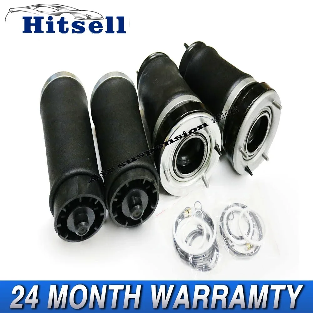 

4pcs/set Air Spring Bag For BMW X5 E53 Front Rear Air Suspension Shock kit 37126750355 37121095580 37116757501 37116757502