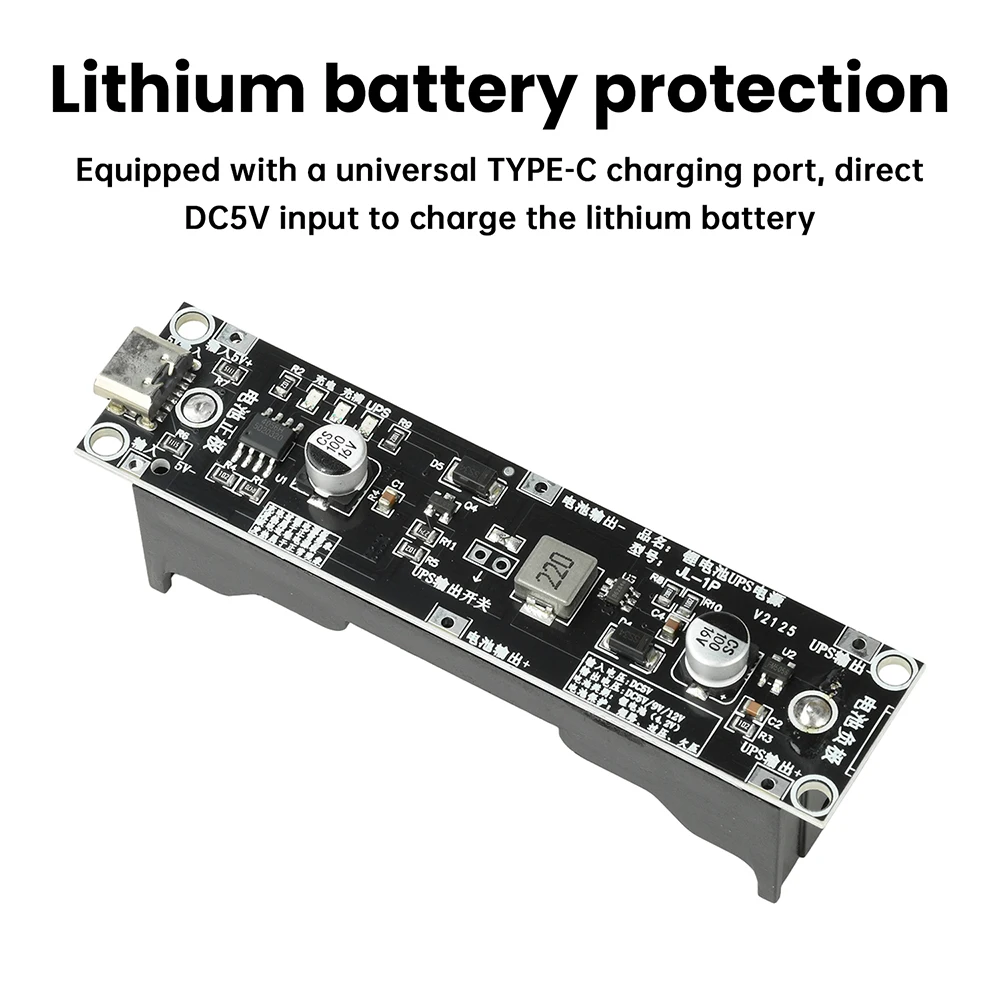 9 فولت 12 فولت 18650 بطارية ليثيوم دفعة تصعيد وحدة UPS إمدادات الطاقة غير المنقطعة تهمة وحدة التفريغ #6