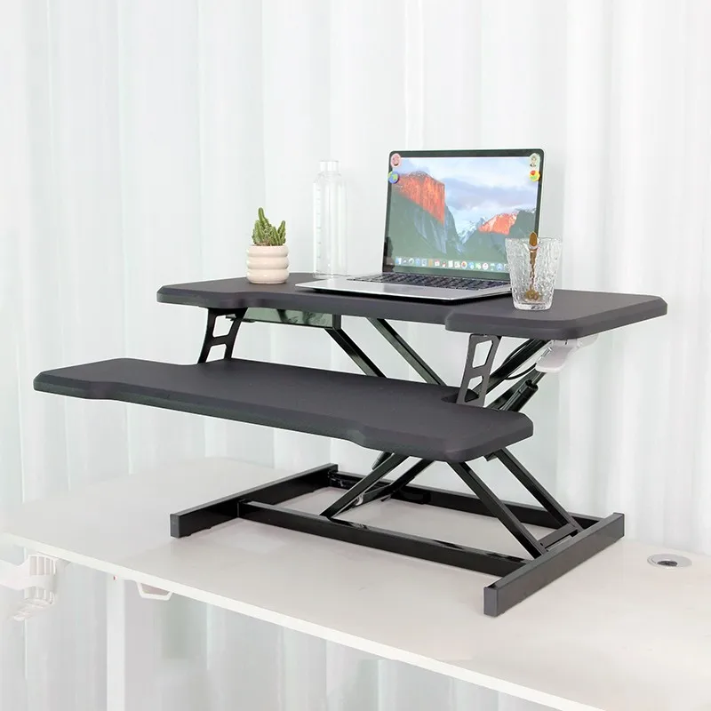 YJQ standing workbench removable computer lift bracket desktop desk desktop monitor folding