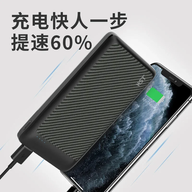 WST Charging Bank 20000 mA PD Bidirectional Fast Charging Bank 18W Ultrathin Portable Mobile Power Supply