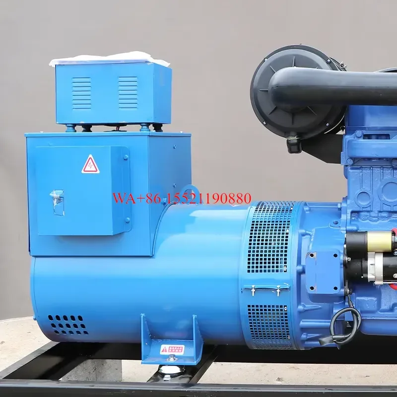 WMWMNU Heavy Duty Silent Diesel Generator 100-500KW Open Frame ATS for International Brand Engine Steel Construction 3 Phase