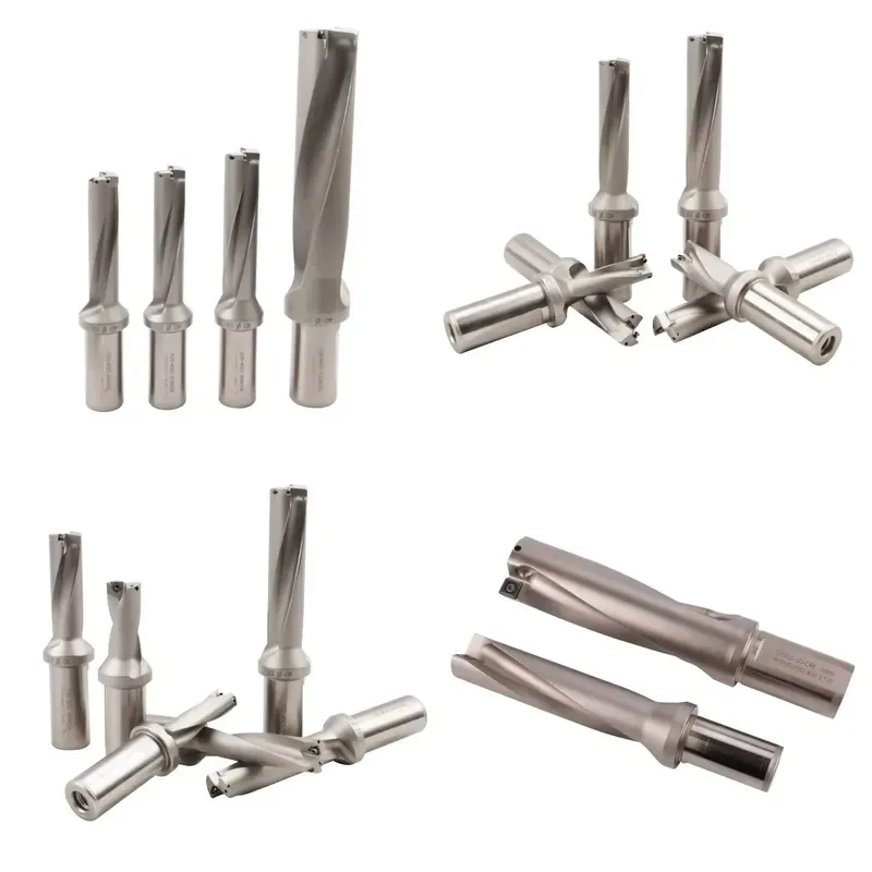 Indexable Fast U Drill Tools High Speed U Drill 3d SP WC 2D 3D 5D U Drill