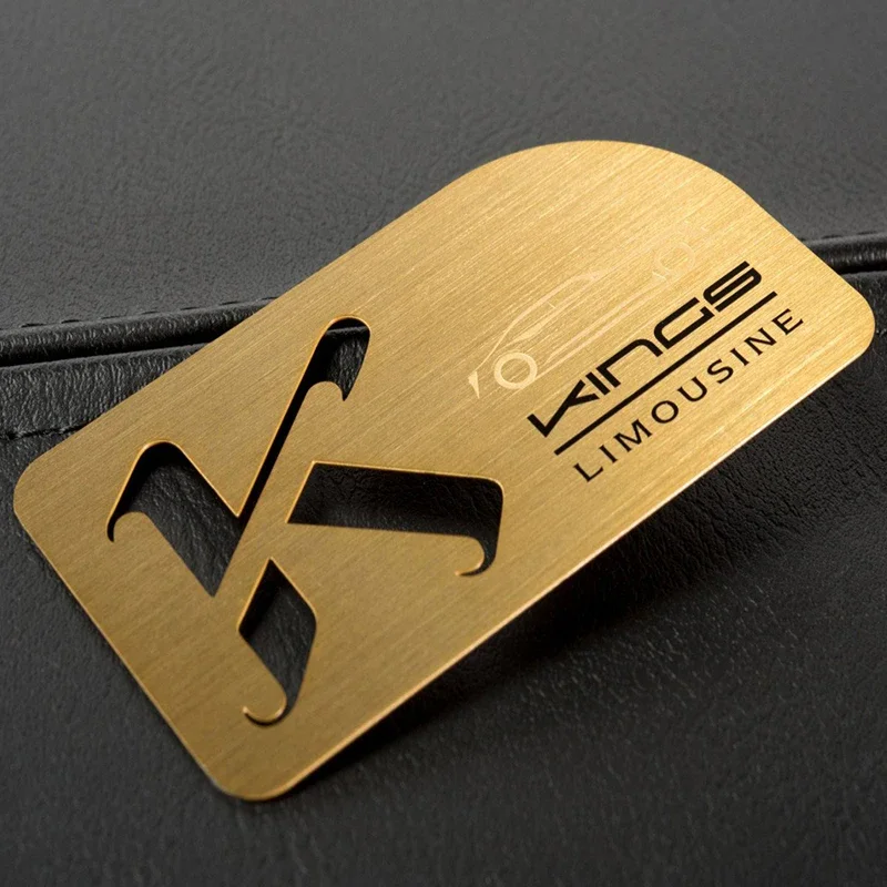 

Metal Bank Card Metal Cards for Laser Engraving Blank Metal Credit Card