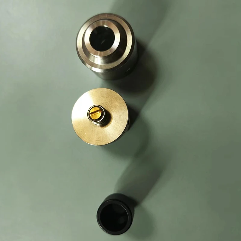 LOGO YOK Hadaly RDA 22mm Yeniden Yapılabilir Damlama Tipi Paslanmaz Çelik, Squonk Modları için Alt Besleme Pimli Donanım dekoratif parçaları
