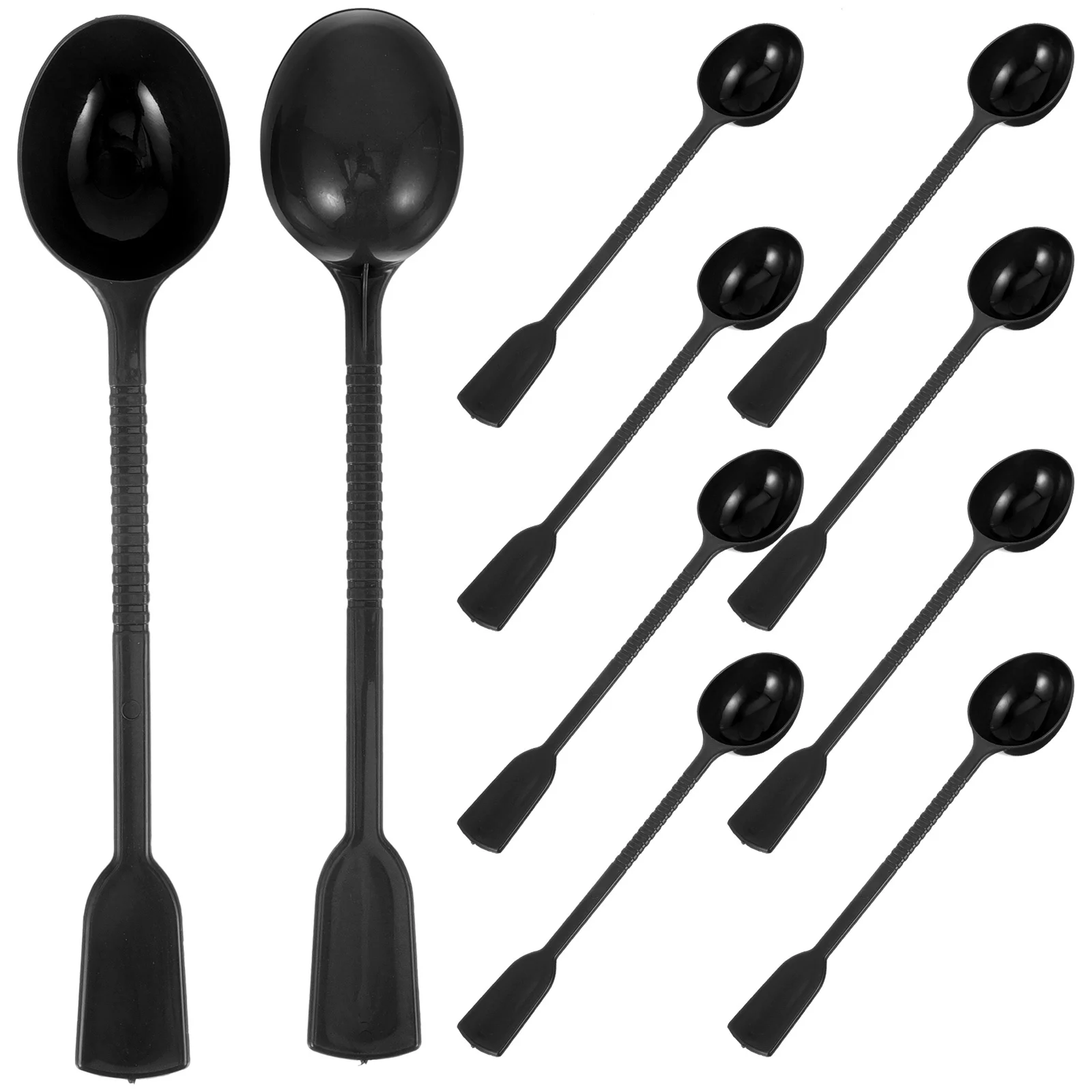 

10Pcs Multi-Function Coffee Scoop Portable Lightweight PP Plastic for Home Office Shops Tablespoon Scoop Scoops for Canisters