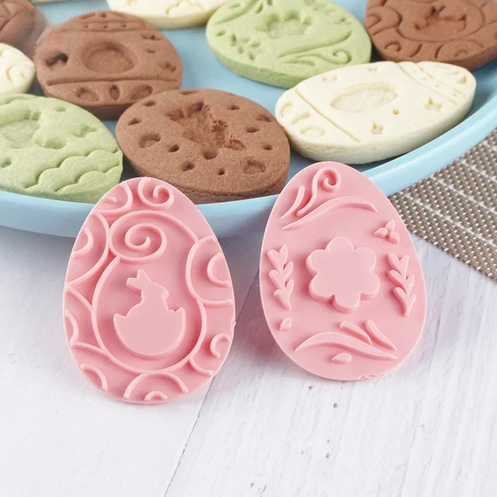 8 pcs/9 pcs Suiker Draaien Bakvorm Chocolade Gebak Druk Vakantie Cookie Cutter Set Cartoon Druk Type bakken Embossing Mold