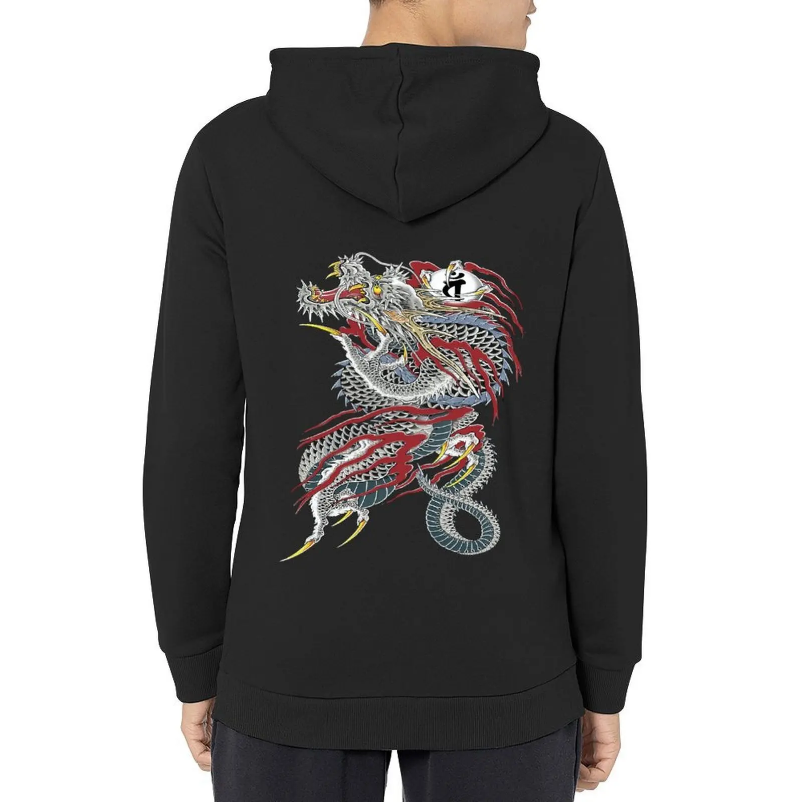 

Kiryu kazuma dragon of dojima (yakuza) Hoodie men's clothes aesthetic clothing male clothes clothes for men new hooded tee