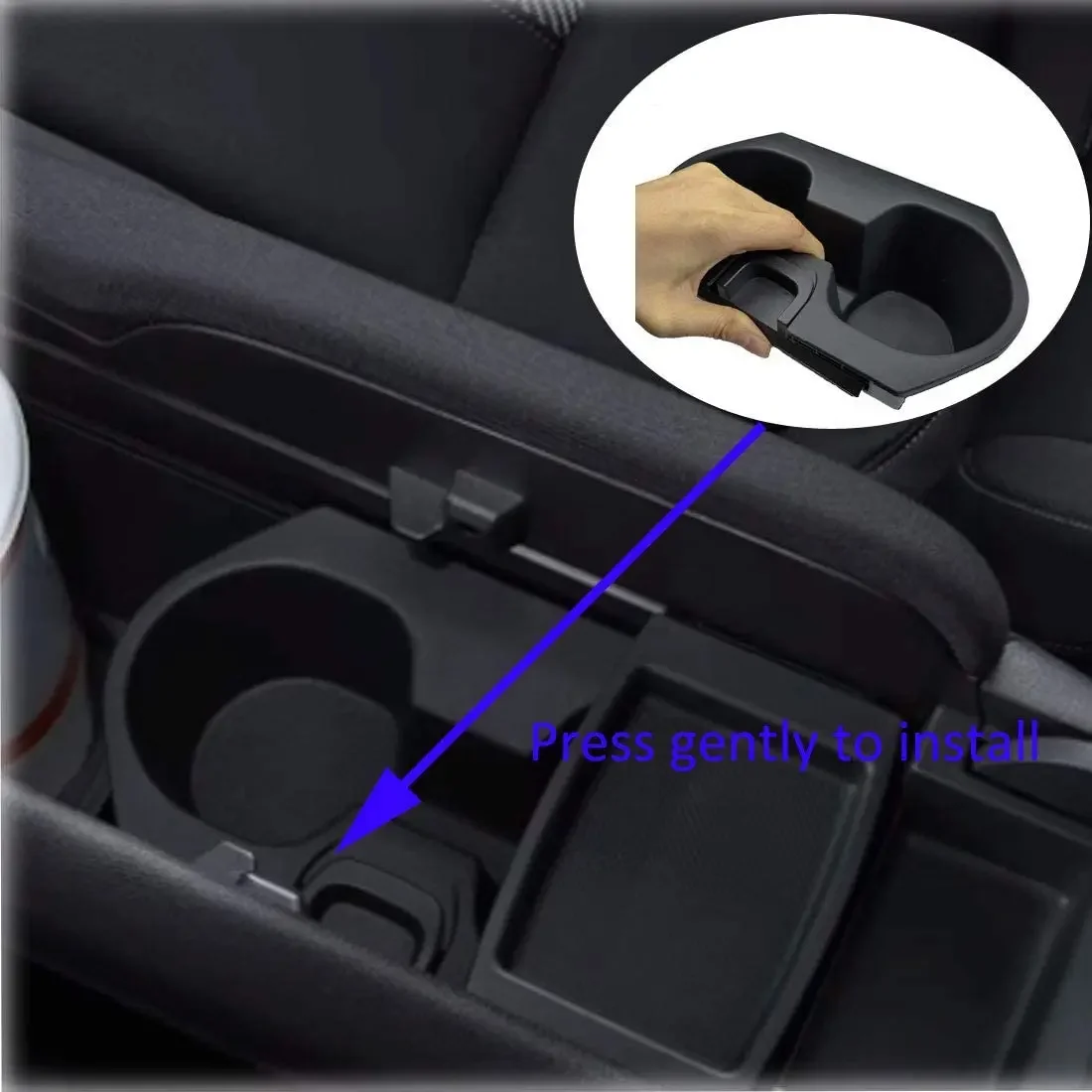 

Cup Holder Drink Bottle Holder Adapter for 10th Generation Honda Civic 2016-2020, 83446-TBA-A01ZA