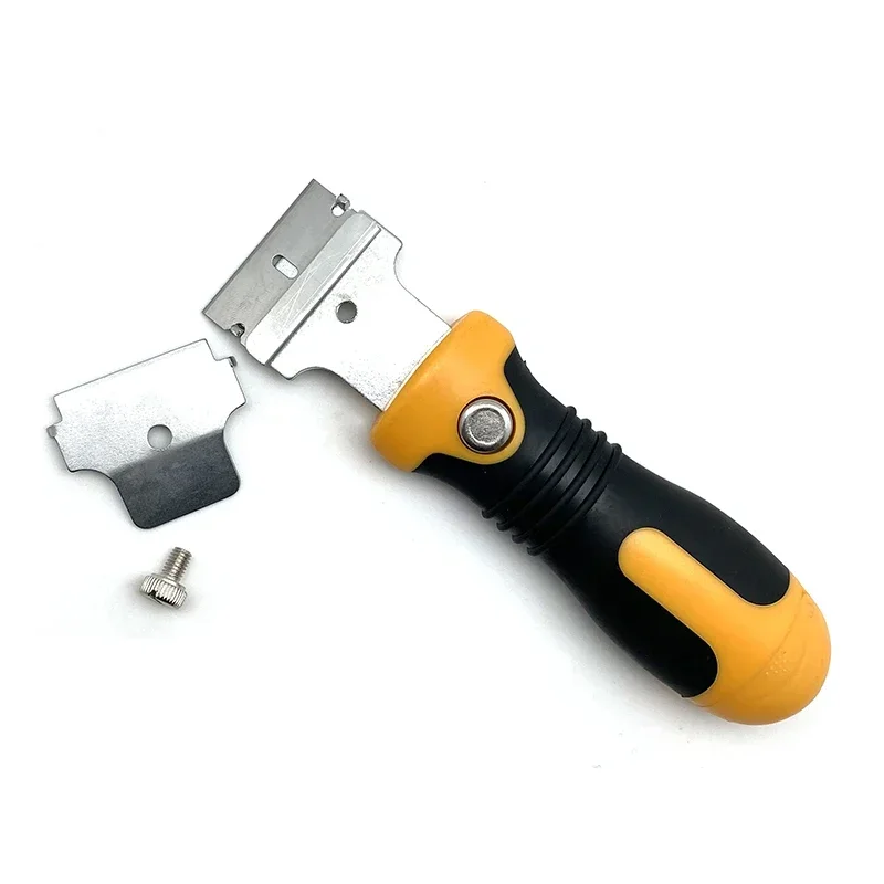 Single Edge Blade Scraper with Extendable Handle for Surface Wall Cleaning Hand Tool Knifes Floor Paint Remover Navaja Multiusos