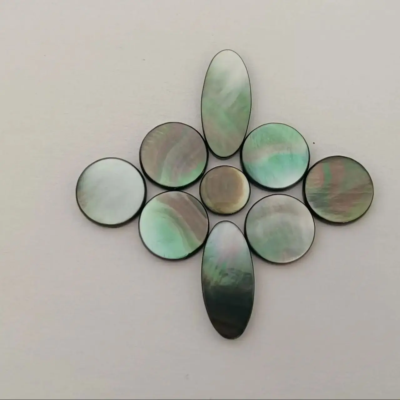 1set /3set/5set  Saxophone Real Mother of Pearl Key Buttons Inlays saxophone accessories parts view 3