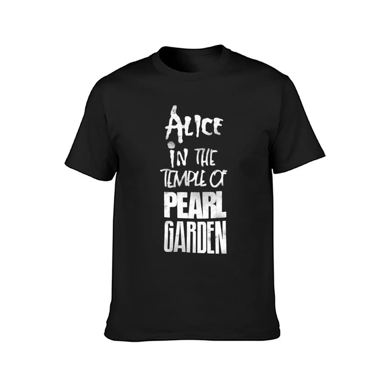 Alice In The Temple Of Pearl Garden T-Shirt vintage clothes sports fans tops t shirts for men