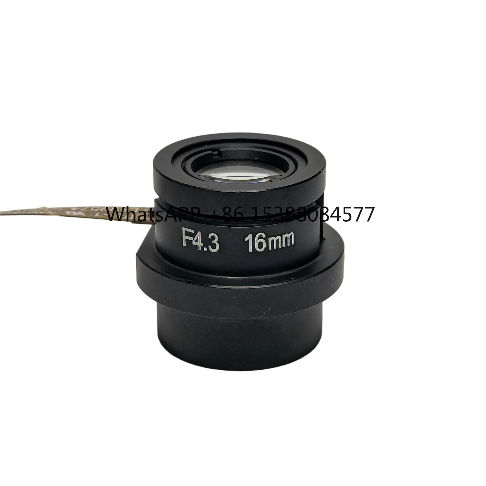 

Fast Auto-focus FL16mm Visible Light Code Scanner Lens 6MP Fno 4.3 2/3" Rapid Refocusing Machine Vision Liquid Lens