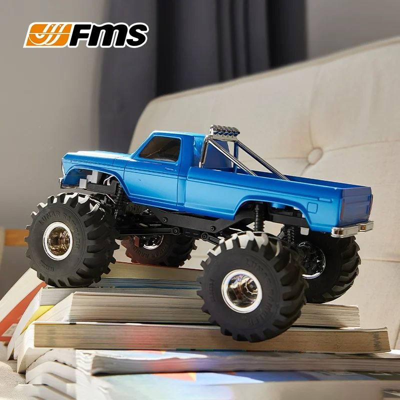 FMS FCX24 1/24 MAX SMASHER V2 Smasher RC 4WD Car simulation Pickup Truck Climbing Vehicle remote control Climbing Car Boy Gift