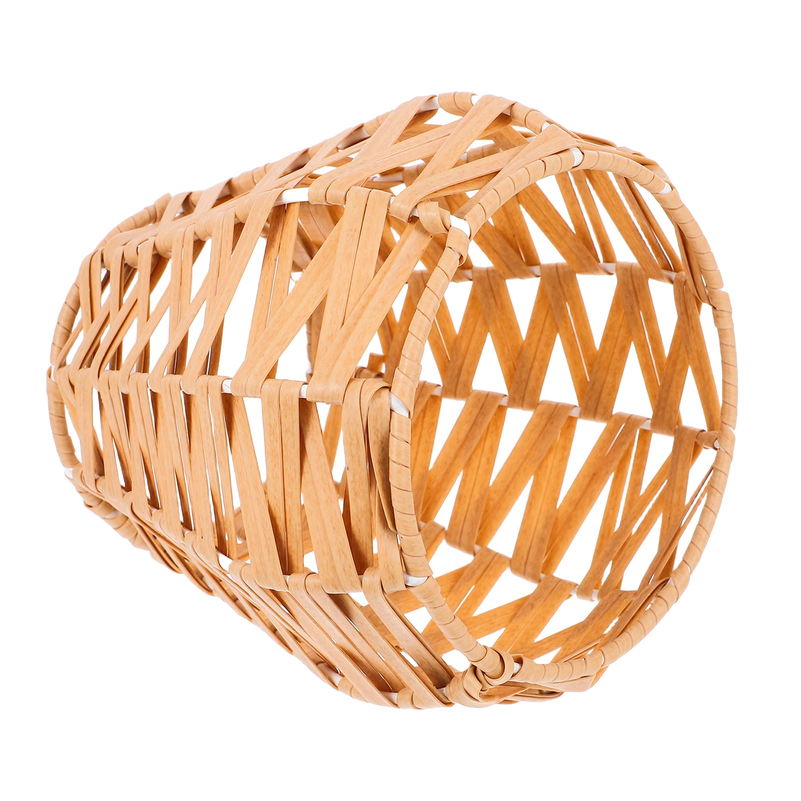 

Rattan Ch Lamp Shades Vintage Decor Small Farmhouse Dining Room Light Fixture Plastic Basket Woven Table Ceiling