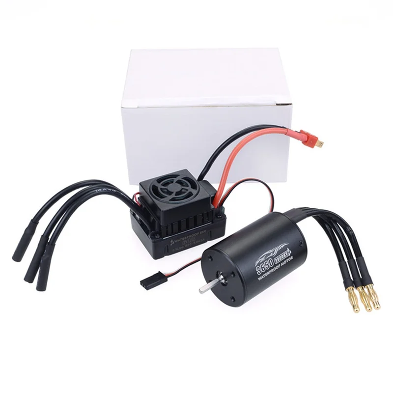 

A04F-Waterproof Brushless Motor 3650 3900KV With 60A ESC & Program Card Combo 3900KV With 60A ESC & Program Card Combo
