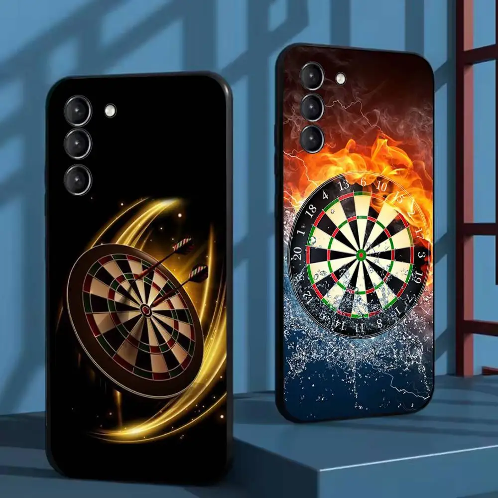 

Darts Phone Case For Samsung Galaxy A73,72,51,53,52,71,22,5G,Note,J7,8,9 Soft Black Cover