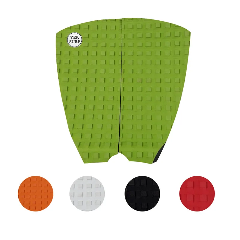 Surfboard Pad EVA Traction Pad For Sup Board Plaid Grip Surf Pad Deck Traction Pads 2pcs Anti-slip Grip Tactical Pad Tail Mat