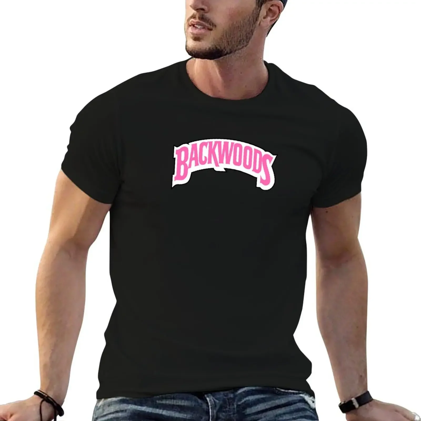 

Backwoods pink T-Shirt blanks sweat anime clothes anime figures funny t shirts men