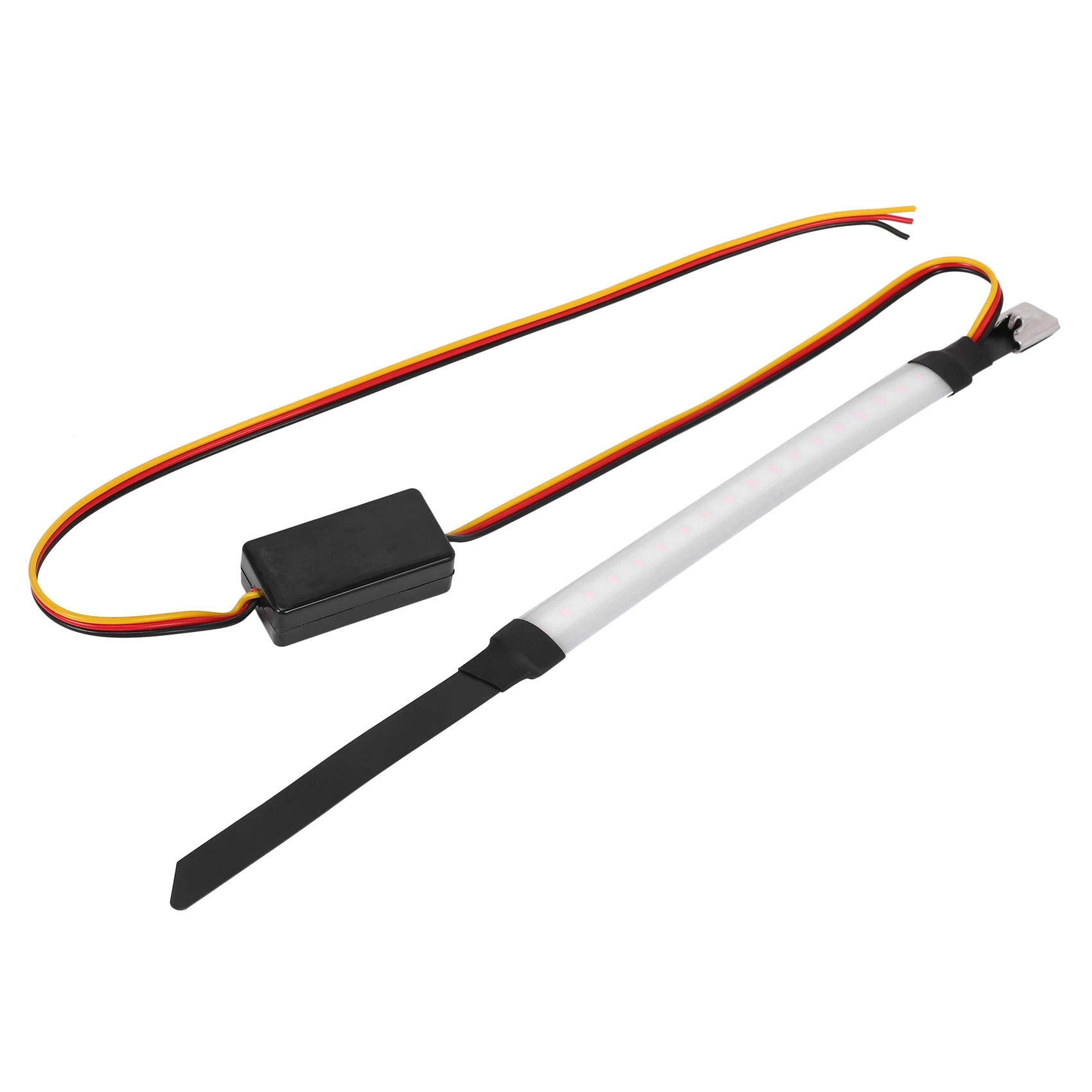 Motorcycle Two-Tone Led 45Mm-70Mm Fork Turn Signal Strip Light Amber Lamp Flasher Ring Motorcycle Led