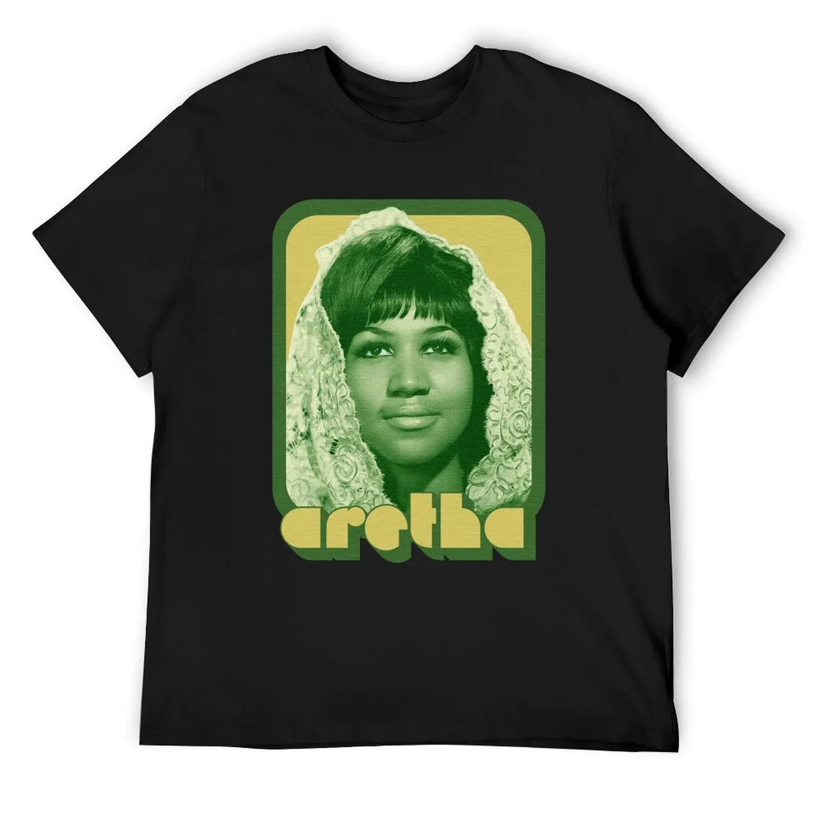 

Mens My Favorite Singer Aretha Songwriter Franklin Retro Vintage T-Shirt