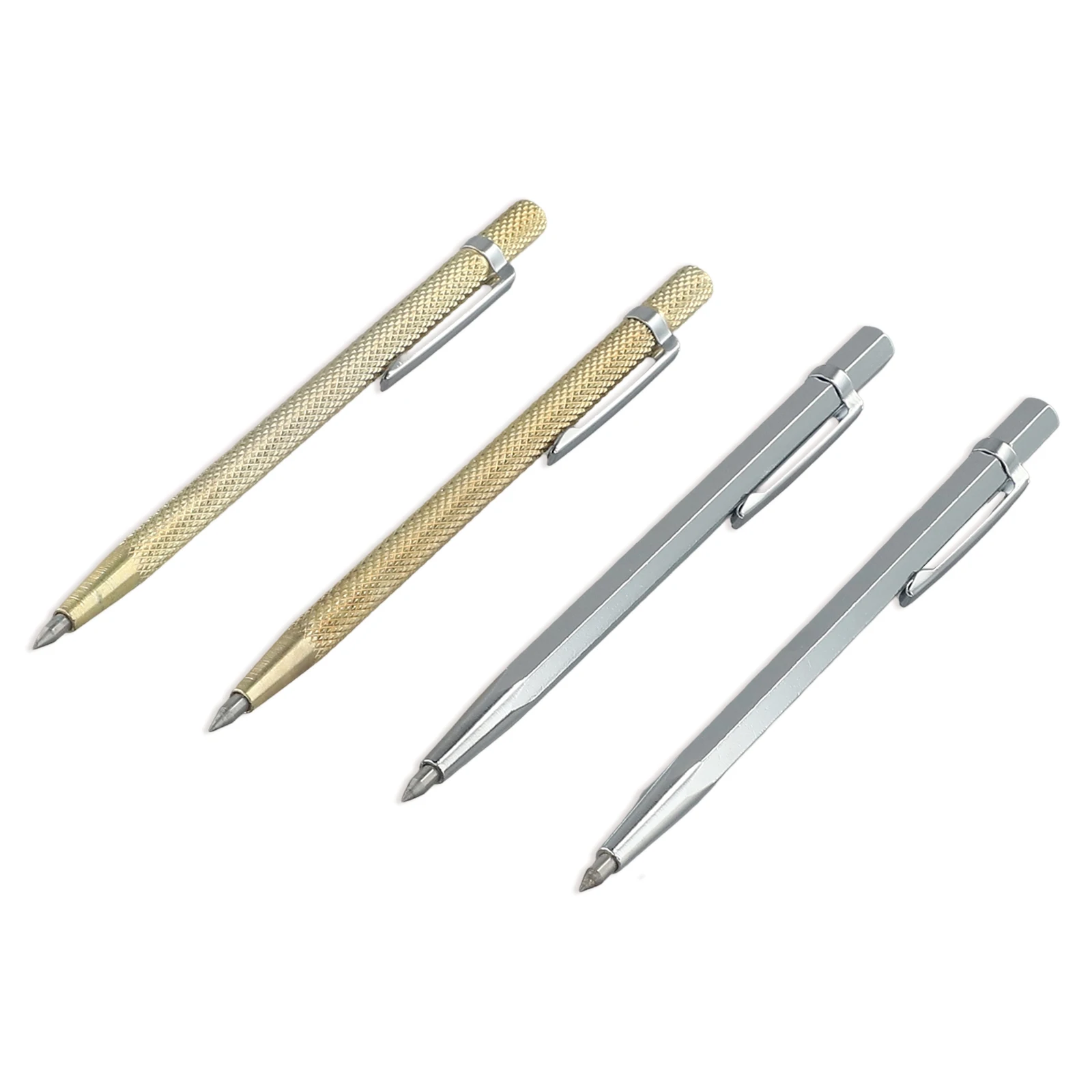Carbide Glass Cutter Pen 4-Pack for Tile Marking Engraving on Steel Iron Ceramic Marble and Other Hard Flat Surfaces