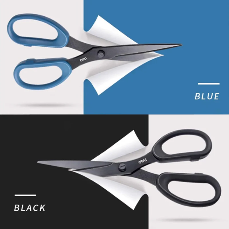180mm Stainless Steel Scissors Rust Proof Sharp for Paper Cutting Tailor Handmade Household And Office Use