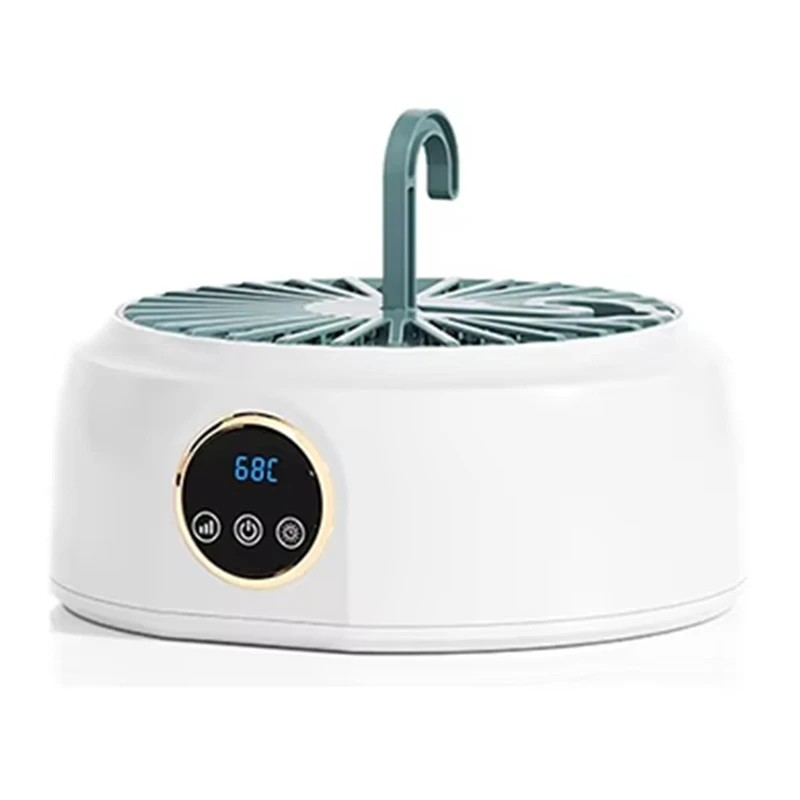 ヒーターファン付き衣類乾燥機,衣類乾燥ハンガー,洗濯用空気脱水機,タイマー機能,プラグ