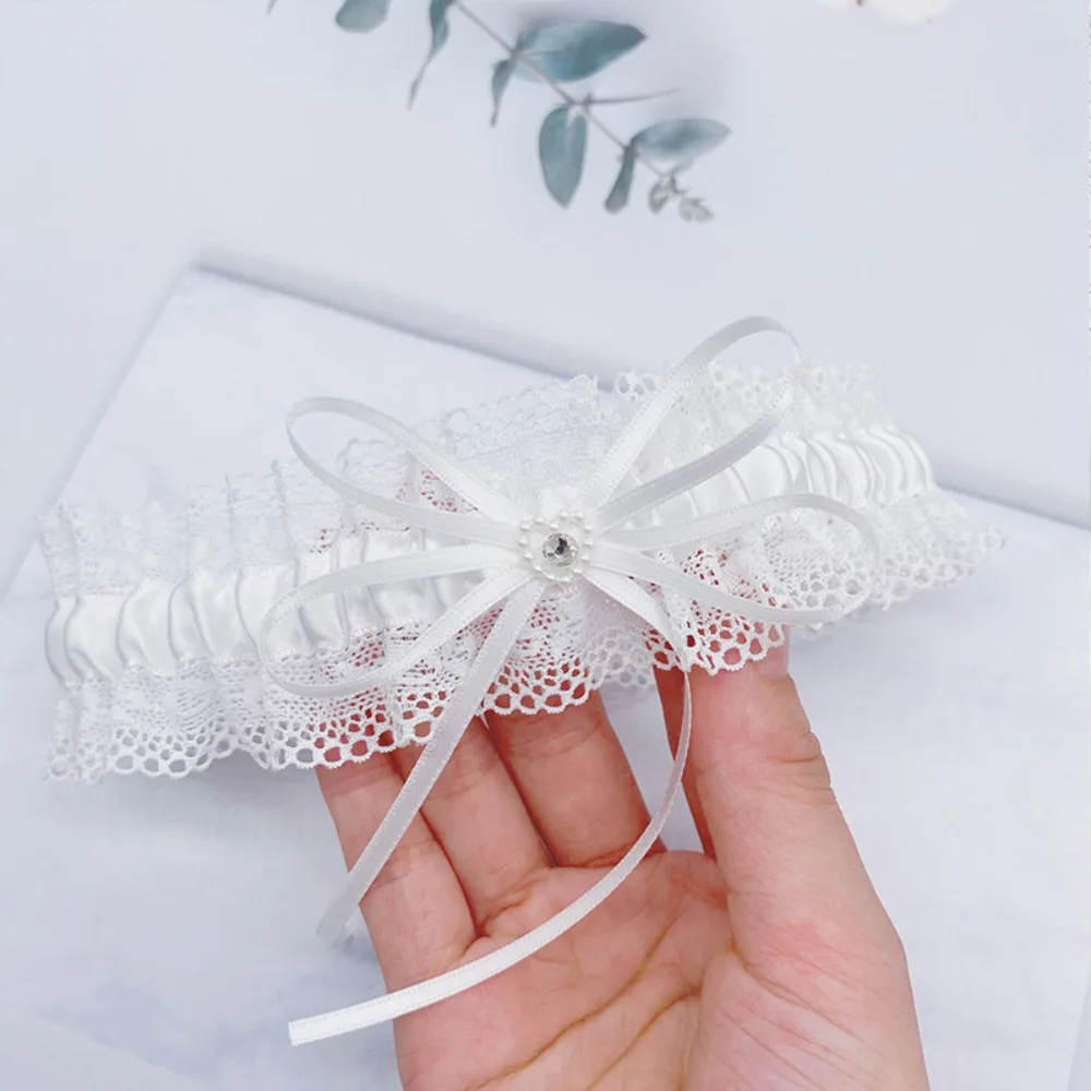 الرباط الفخذ الزفاف للنساء ، الرباط Bowknot ، الهدايا التذكارية الزفاف ، حزام الموضة