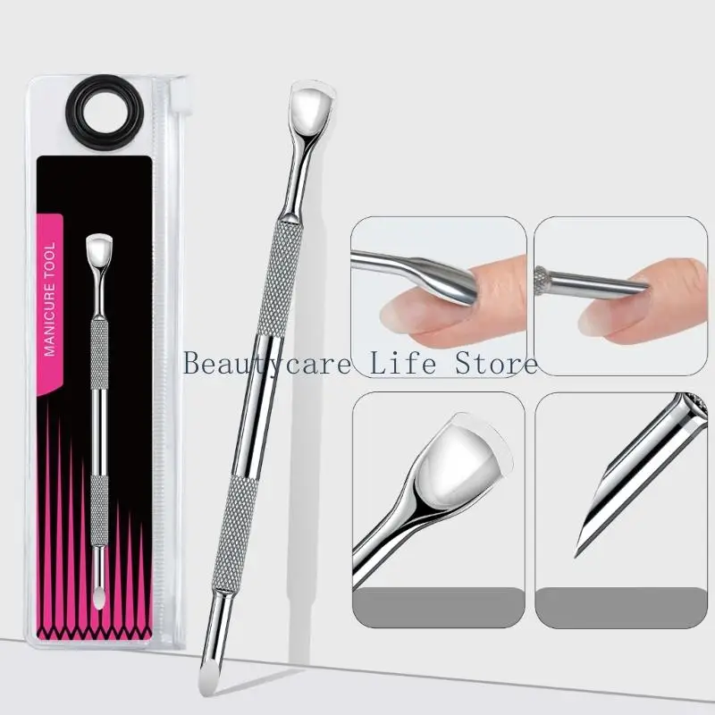 652C Metall Nuthine Remover Nagelreiniger Maniküre- und Pediküre -Werkzeug Nuthunusschieber