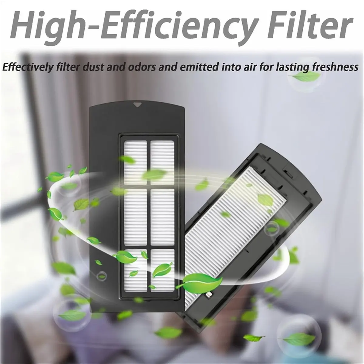 

(A14E) Запасные части для пылесоса Eufy Clean X9 Pro: боковая щетка, HEPA-фильтр, салфетка для влажной уборки