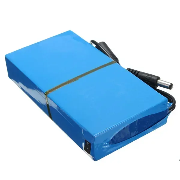 New 12V lithium battery polymer 20000mah solar LED lamp motor monitoring outdoor standby rechargeable battery