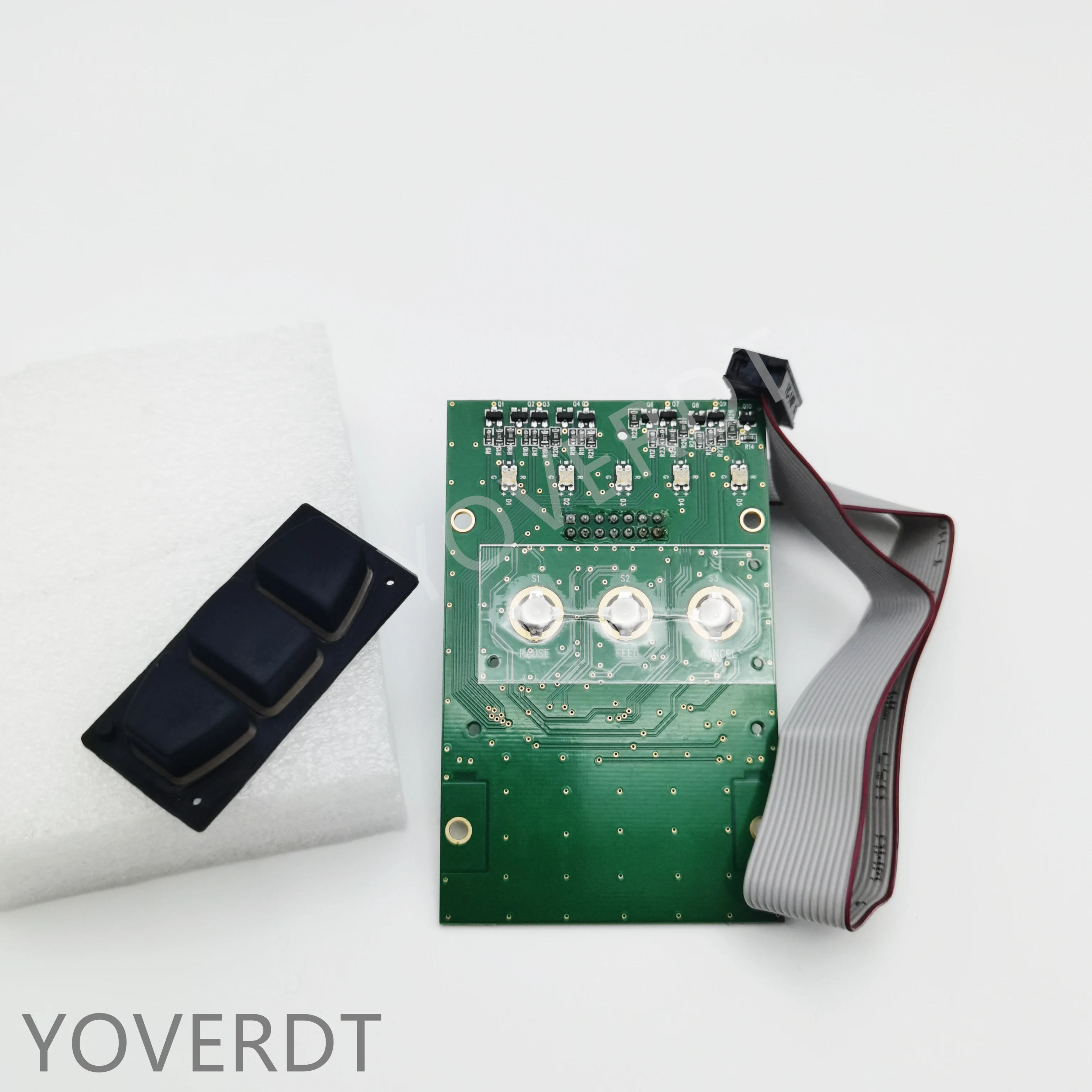 Original For Zebra ZT210 Display Module With Buttom Barcode Printer Accessories P1029916-002