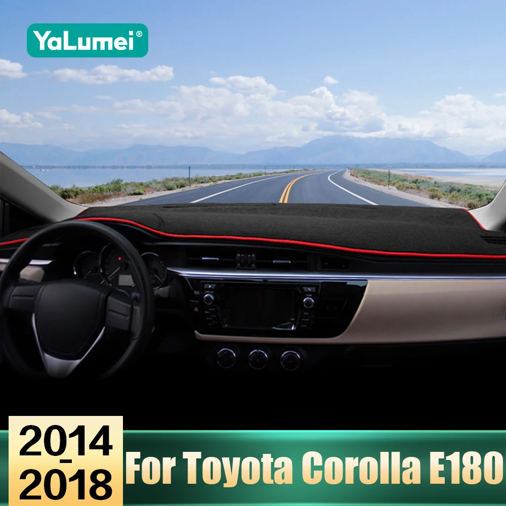 

Car Accessories For Toyota Corolla E160 E170 E180 2014-2017 2018 Dashboard Cover Sun Shade Mat Avoid Light Pads Non-Slip Carpet