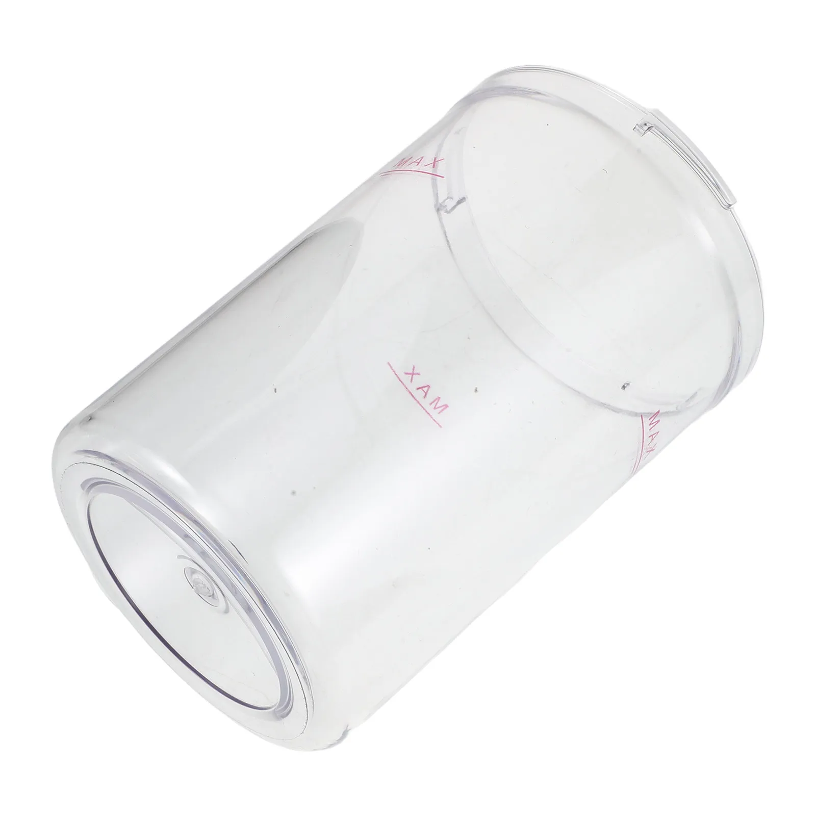 Transparent Facial Steamer Water Tank Plastic 6.1x4.3x4.3 Inch Replacement Jar Spa Spray Machine Cup for Skin Care