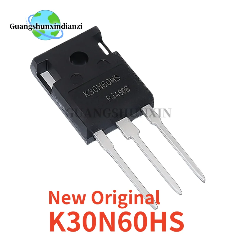 

5-10PCS New Original K30N60HS IKW30N60HS K30N60 30N60 TO-247 600V 30A IGBT High-power transistor