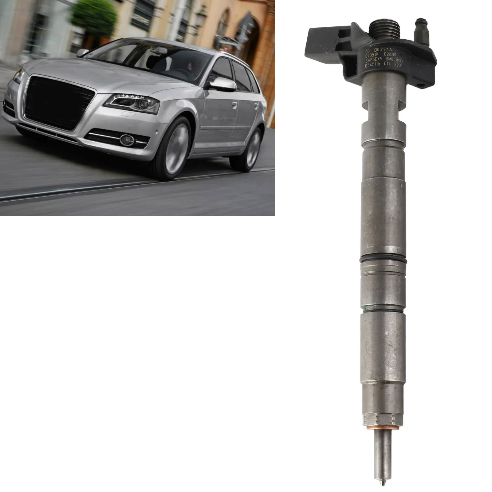 Fuel Injection Nozzle Fuel Injector 03L130277A Enhanced Performance Fuel Injector Nozzle for VW Roomster Fuel Injector