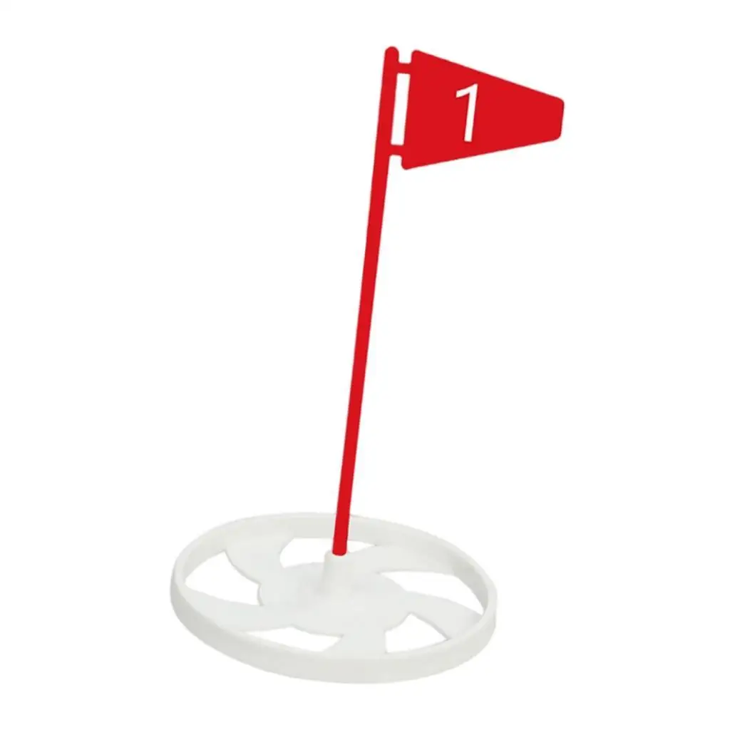 Golf Disc Putting Cup Lightweight Golf Practice Hole Cup and Flag for Golf Sport Accessories Indoor Outdoor