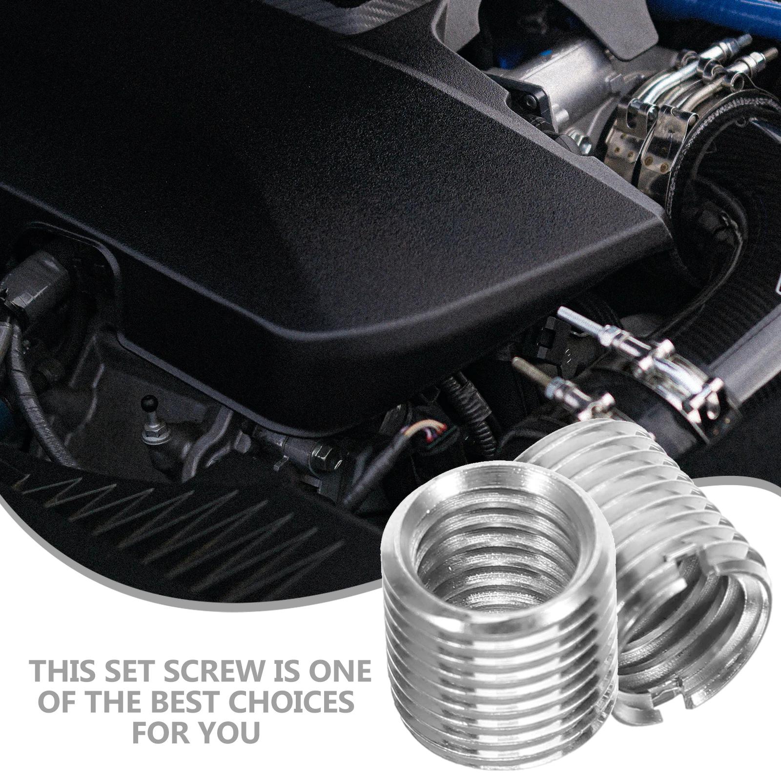 

1 set Stainless Steel Screw Set Assortment Kit for Door Handles Small Pocket Hole Bolts Grub Screws 304 Material