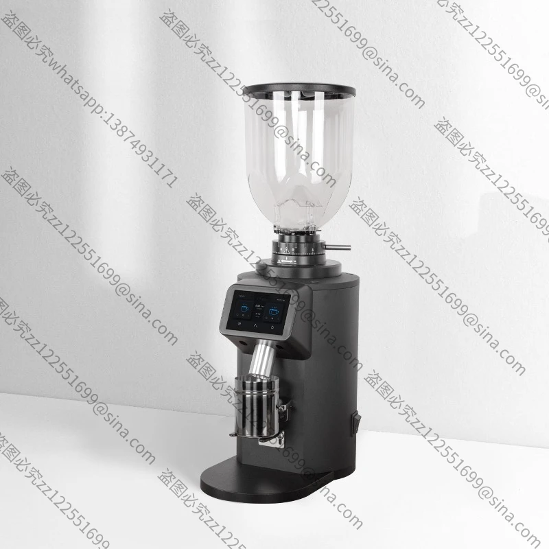 Suitable for C37 Commercial Electric Bean Grinder 73mm Non-porous Flat Knife Coffee Bean Grinder Italian Timing Quantitative