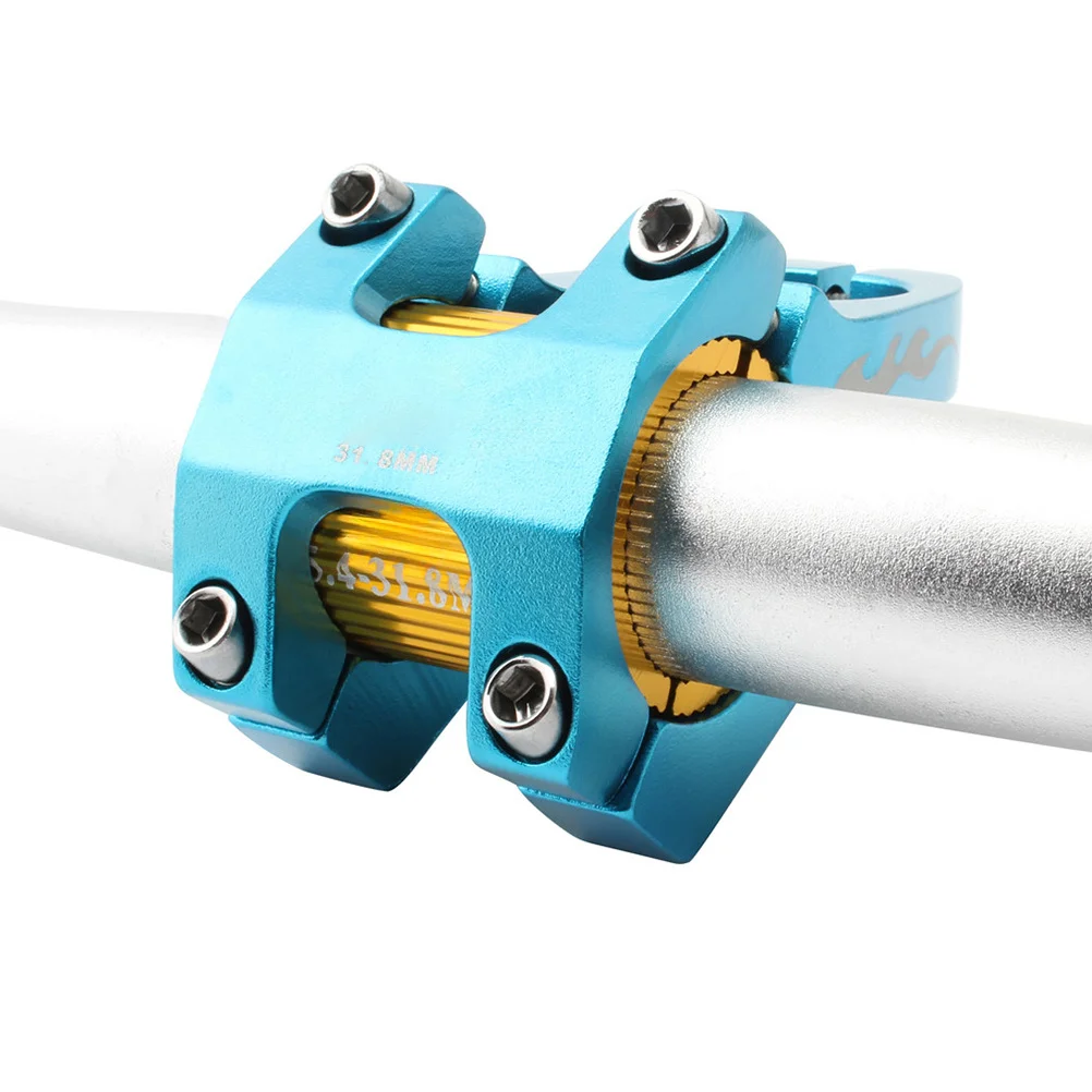 

2Pcs Bike Handlebar Adapter Aluminum Alloy Durable Practical Not Easy Out of Shape Bike Handlebar Shim Accessories