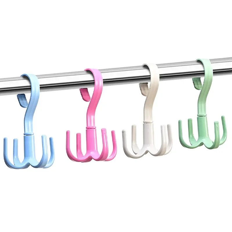 Belt Hangers for Closet Organizer, 360 Degree Rotating Closet Organizers with 4 Claws​ for Handbags Hats Scarf Tie Accessories