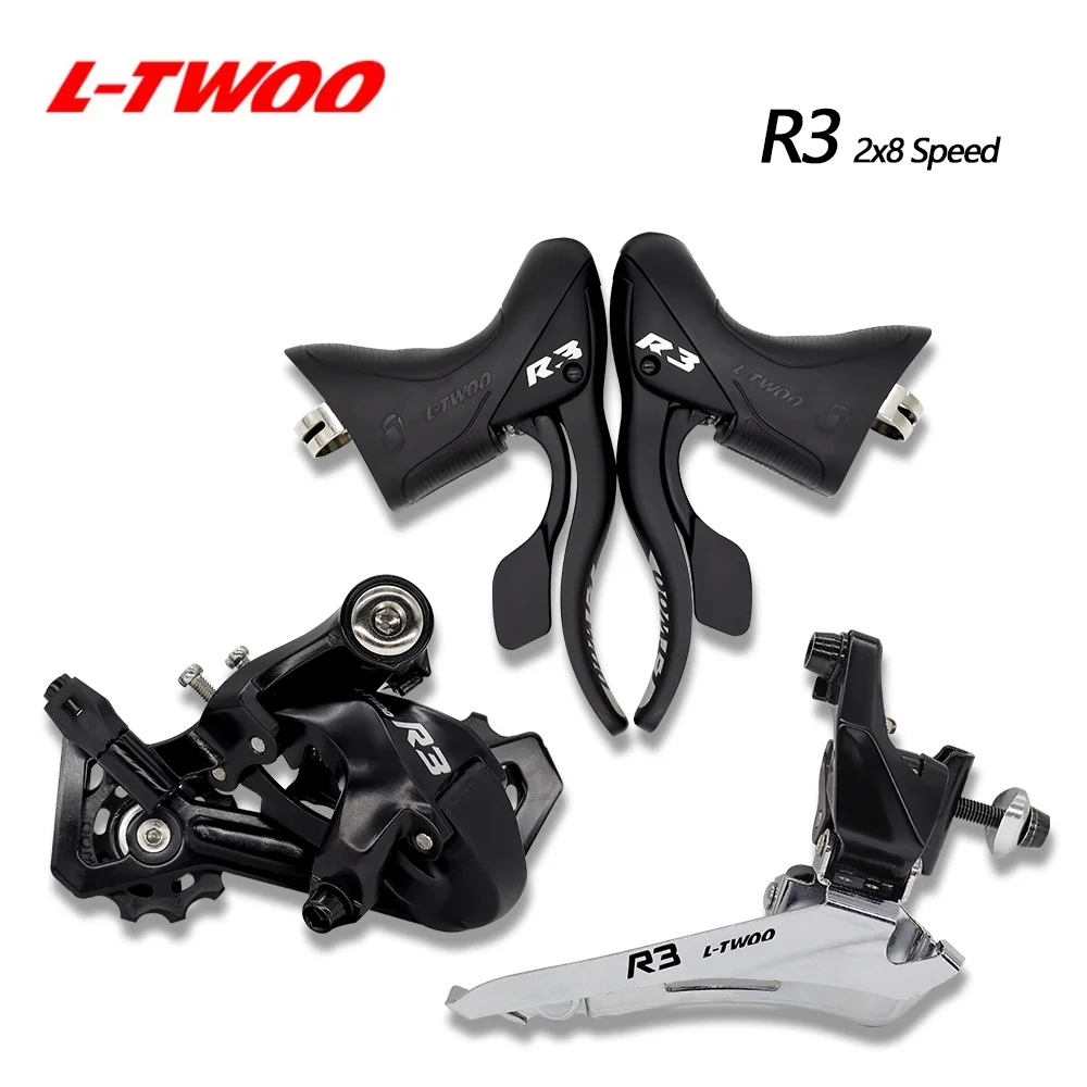 LTWOO R3 2x8 Speed Road Bicycle Derailleurs Groupset Front Rear Derailleurs Shifter Brake Lever Original Bicycle Parts