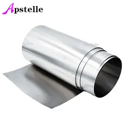 Apstelle-Bande d'Aluminium pour Bricolage, Feuille Fine, Matériau de Plaque, Épaisseur de Paroi de 0.2 à 1mm, 50mm/100mm de Largeur