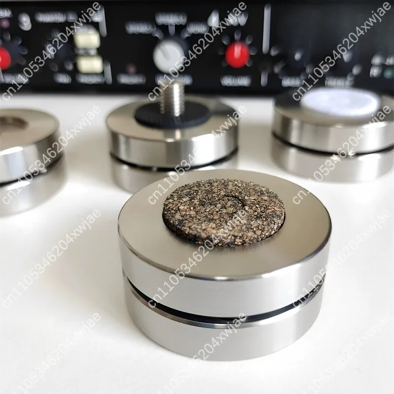 FE Flat Nail Ceramic Shock Absorbing Spike Pad Vibration Isolation Foot Mat For Bookshelf Speaker CD Decoder Amplifier