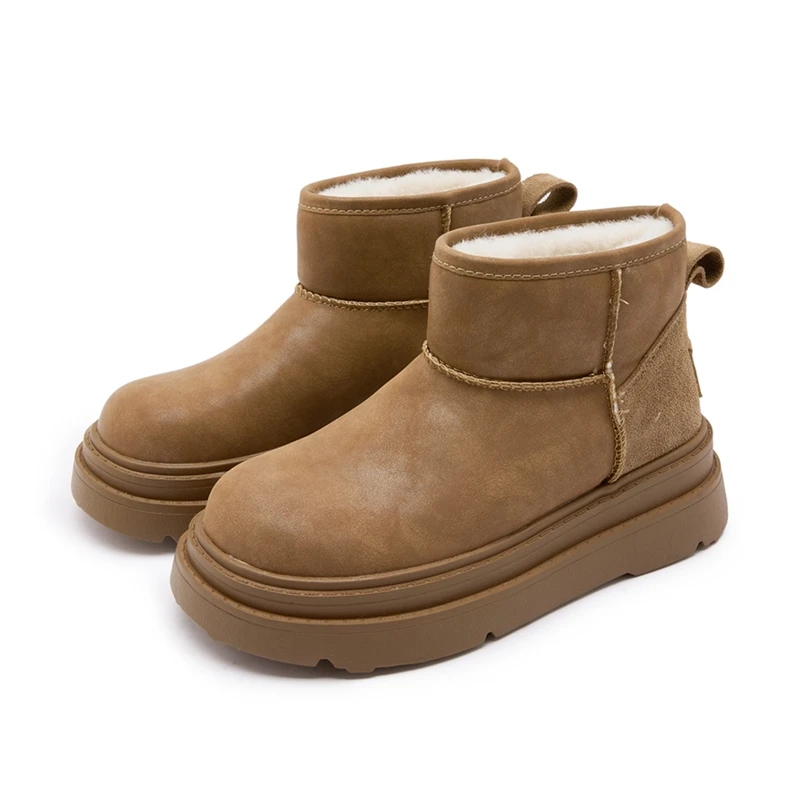 

2025 New Winter Women's Snow Boots Outdoor Non-slip Comfort Womens Cottonable Boots Warm Anti-chill Fashion High Top Boots Botas