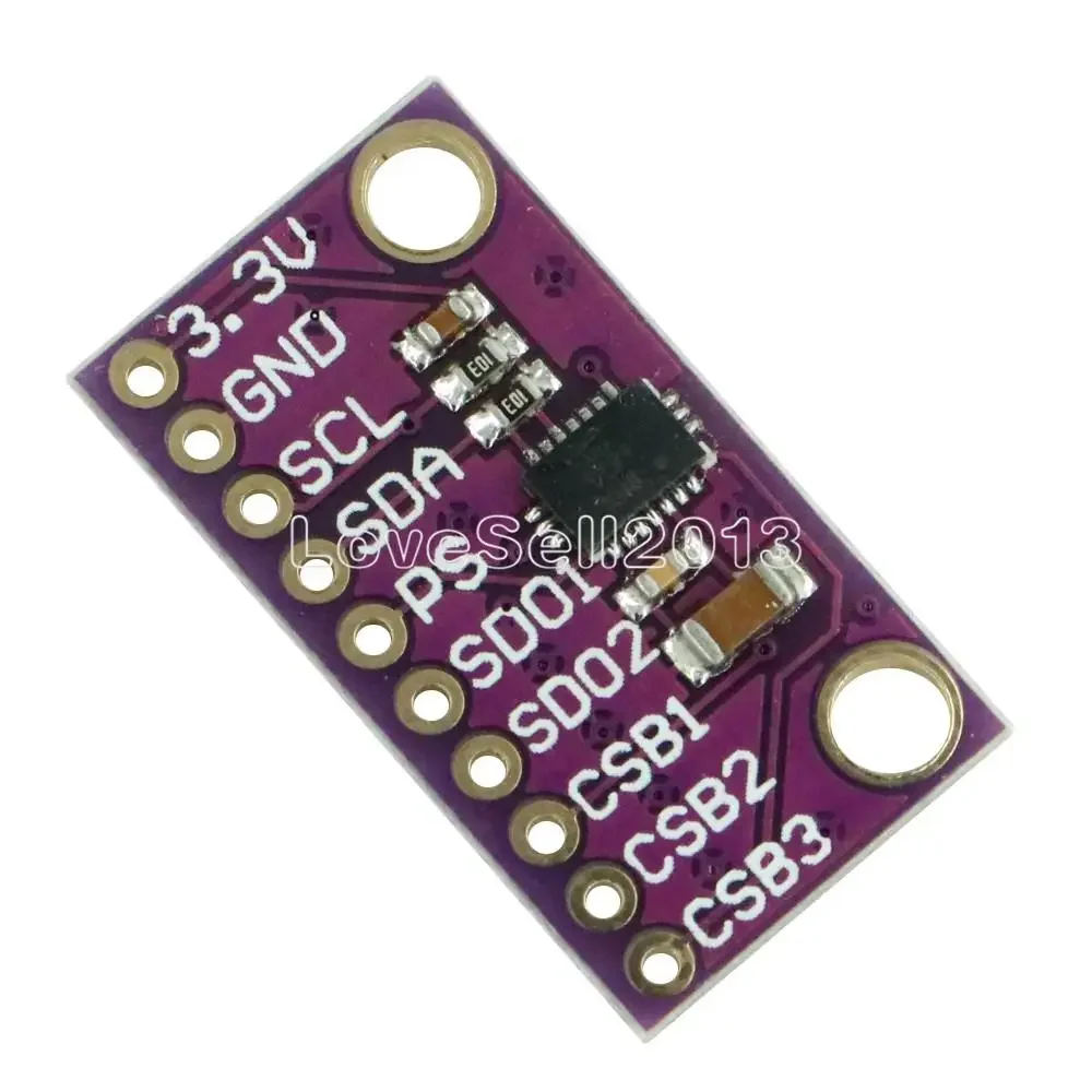 

9DOF BMX055 IMU Precision Integrated 9-Axis Attitude Sensor Board Module For Arduino Replace MPU9250 IIC I2C