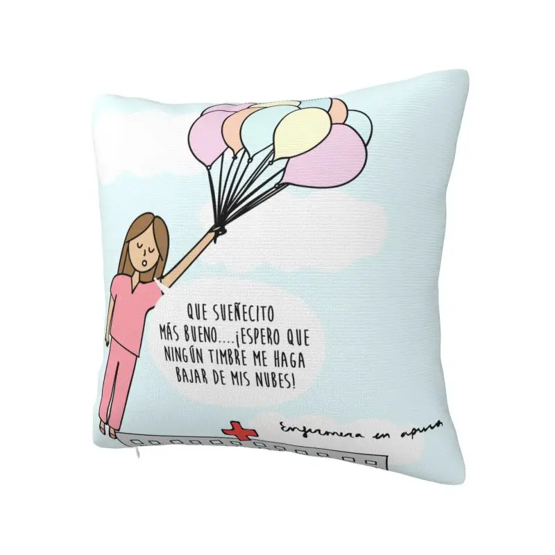 Enfermera En Apuros Doctor Nurse Medical Luxury Throw Pillow Cover Living Room Decoration Cushions for Sofa